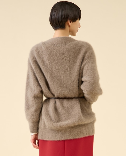 《定番》FOXファーカーディガン 詳細画像 トープ 8