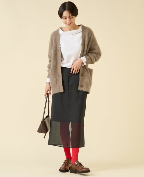 《定番》FOXファーカーディガン 詳細画像 トープ 9