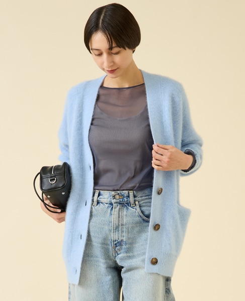 《定番》FOXファーカーディガン