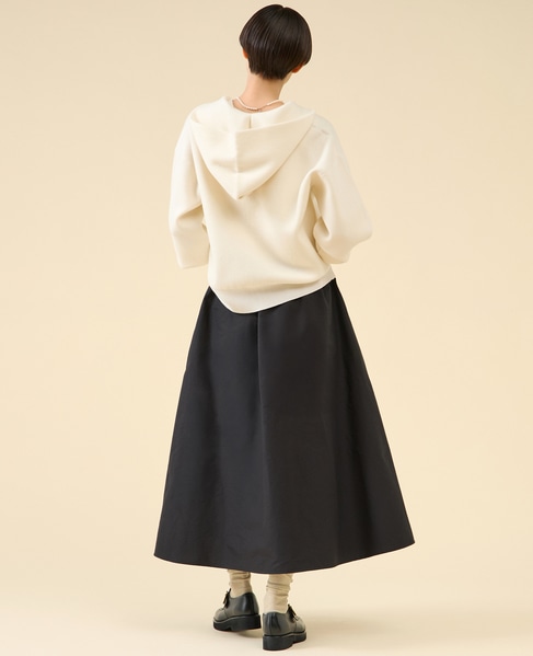 ダブルフェイスニットパーカー 詳細画像 ホワイト 6