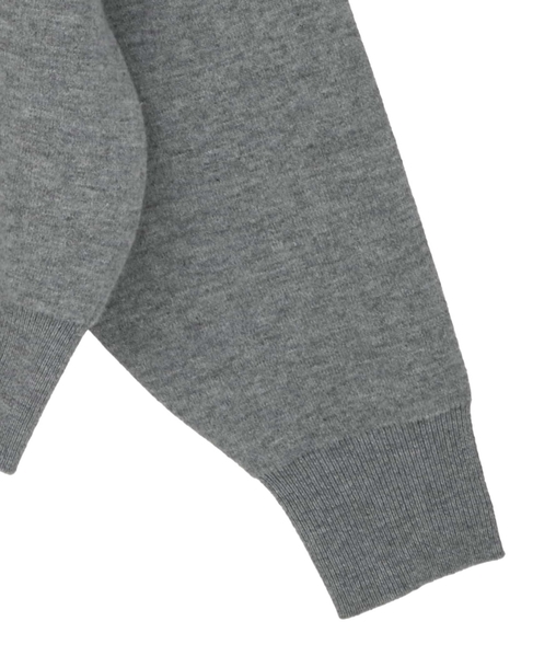 ダブルフェイスニットパーカー 詳細画像 グレー 19