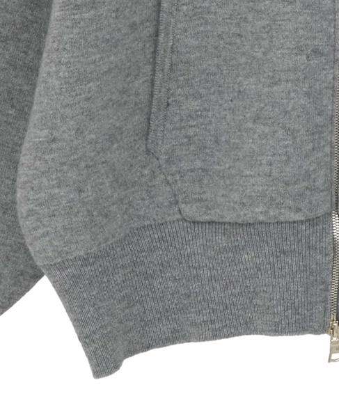 ダブルフェイスニットパーカー 詳細画像 グレー 20