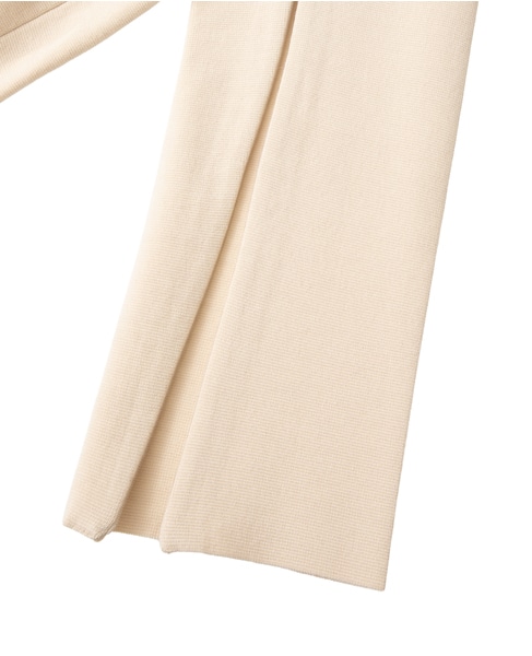 【l’heritage martinique/レリタージュ マルティニーク】ミラノリブジャケットカーディガン 詳細画像 アイボリー 9