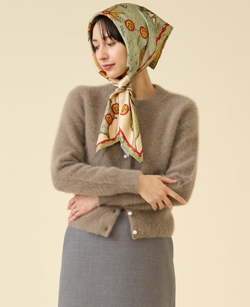 FOXカシミヤパールカーディガン（一部WEB限定カラー ） 詳細画像 トープ 2