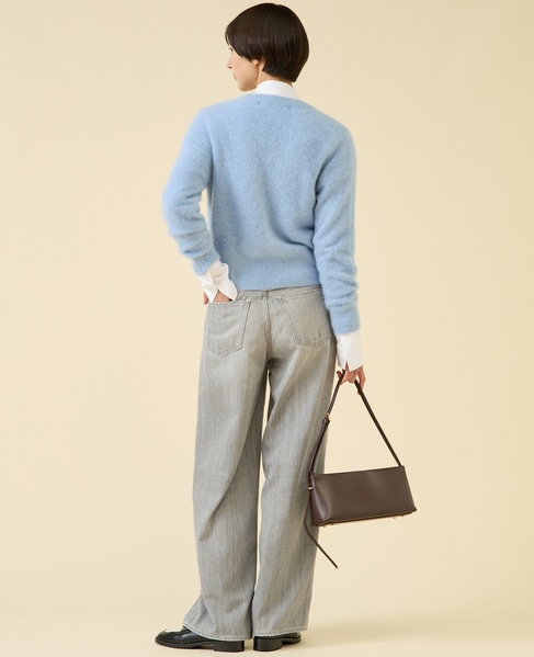 FOXカシミヤパールカーディガン（一部WEB限定カラー ） 詳細画像 サックス 7