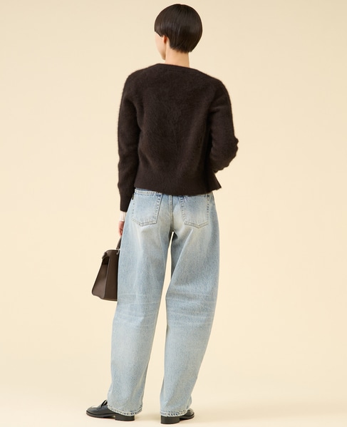 FOXカシミヤパールカーディガン（一部WEB限定カラー ） 詳細画像 ブラウン 8