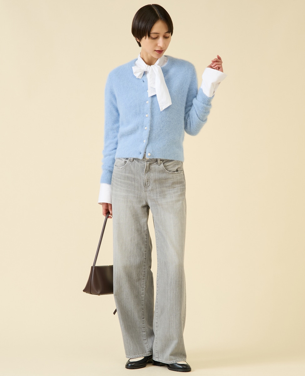 新品未使用　マルティニーク　パール付きカーディガン martinique / マルティニーク | Pearl Cardigan パール