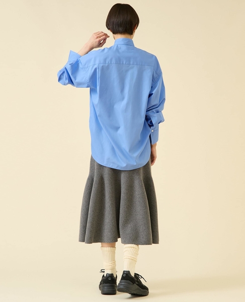 ミラノリブスカート（セットアップ可） 詳細画像 グレー 8