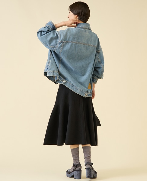 ミラノリブスカート（セットアップ可） 詳細画像 ブラック 5