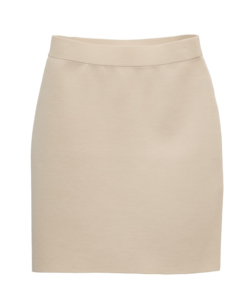 【l’heritage martinique/レリタージュ マルティニーク】ミラノリブミニスカート 詳細画像 アイボリー 1