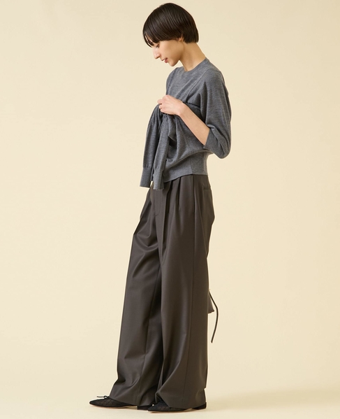 《定番》ESSENTIALプルオーバー（アンサンブル可） 詳細画像 グレー 8