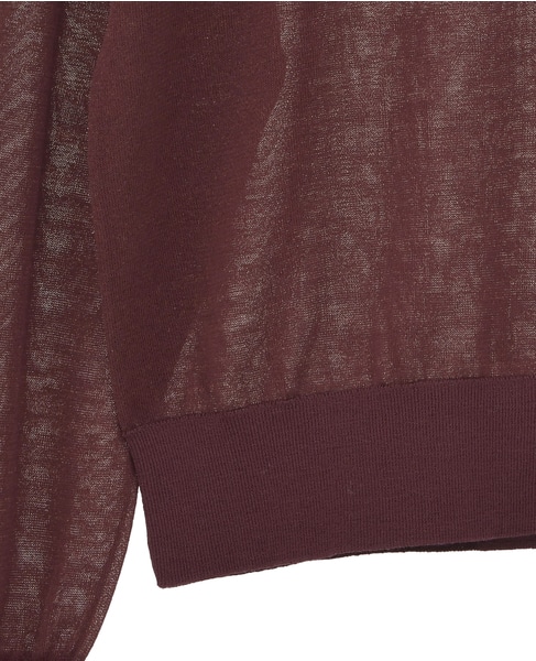 シアーウールスキッパー 詳細画像 ボルドー 5