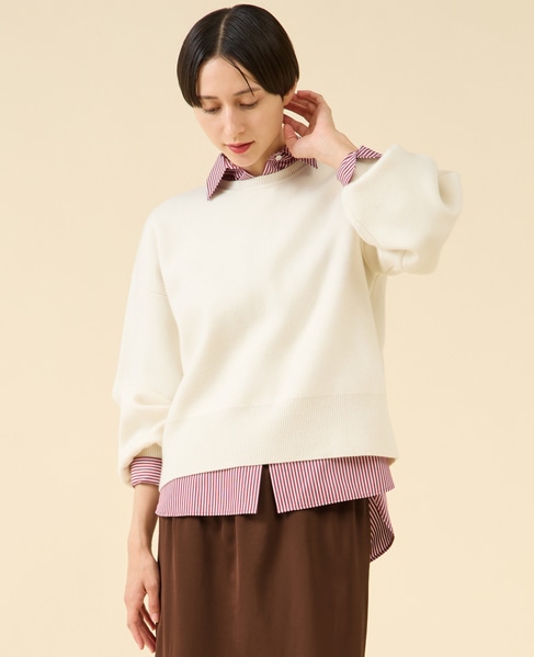 ミラノリブフロンタブルプルオーバー（セットアップ可） 詳細画像 オフ 3