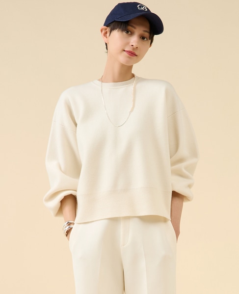 ミラノリブフロンタブルプルオーバー（セットアップ可） 詳細画像 オフ 5