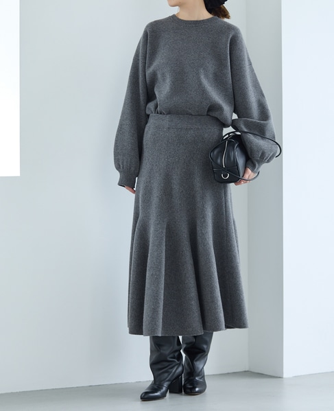 ミラノリブフロンタブルプルオーバー（セットアップ可） 詳細画像 グレー 2