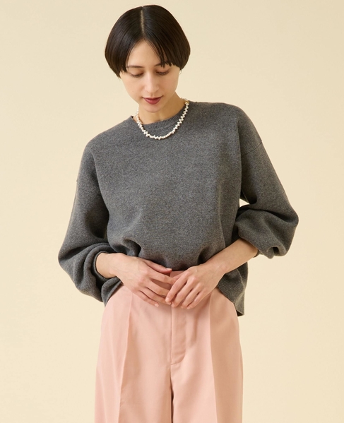 ミラノリブフロンタブルプルオーバー（セットアップ可） 詳細画像 グレー 4