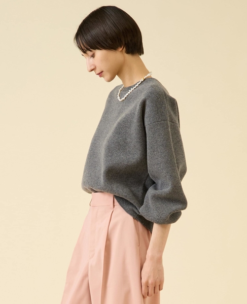ミラノリブフロンタブルプルオーバー（セットアップ可） 詳細画像 グレー 5