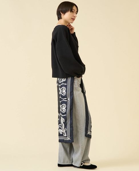 ミラノリブフロンタブルプルオーバー（セットアップ可） 詳細画像 ブラック 11