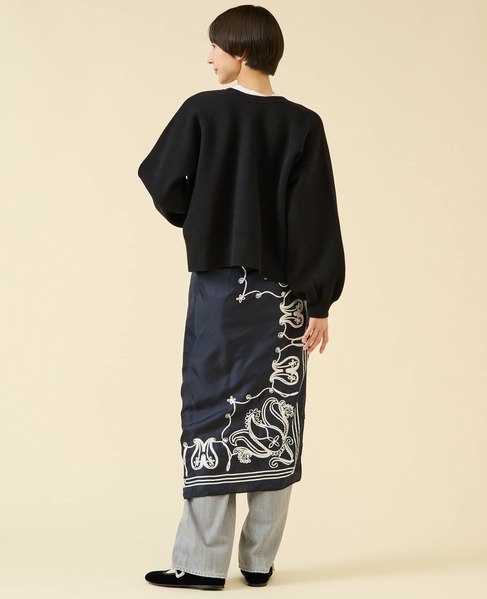 ミラノリブフロンタブルプルオーバー（セットアップ可） 詳細画像 ブラック 12