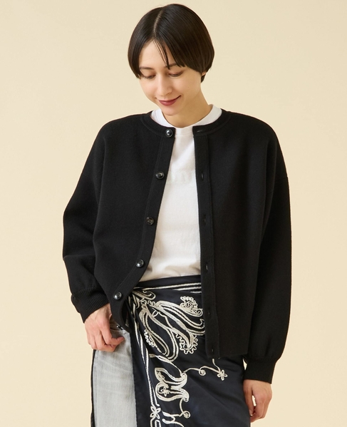 ミラノリブフロンタブルプルオーバー（セットアップ可） 詳細画像 ブラック 4