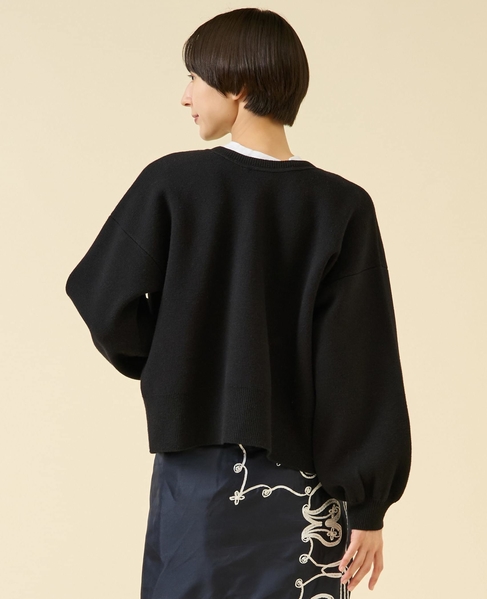 ミラノリブフロンタブルプルオーバー（セットアップ可） 詳細画像 ブラック 6