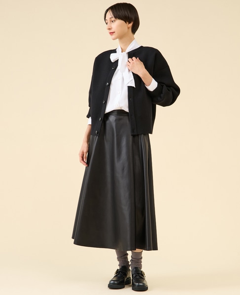 ミラノリブフロンタブルプルオーバー（セットアップ可） 詳細画像 ブラック 7