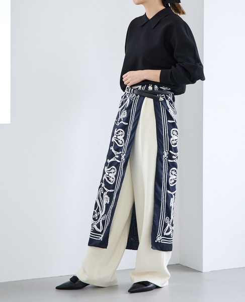 衿ドルマンプルオーバー 詳細画像 ブラック 3