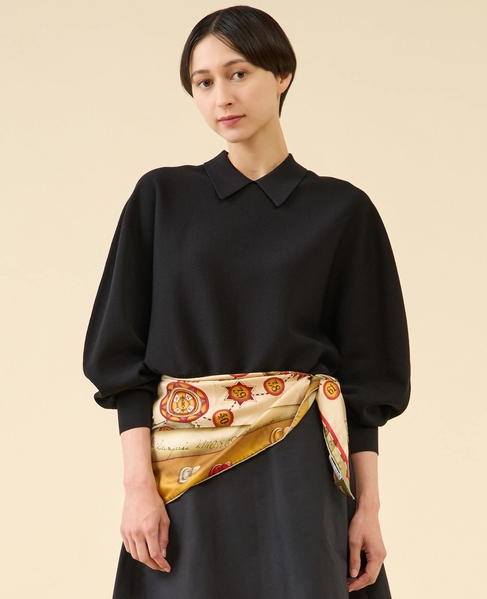 衿ドルマンプルオーバー 詳細画像 ブラック 4