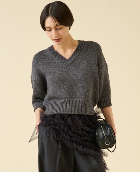 ローゲージウールプルオーバー（アンサンブル可）