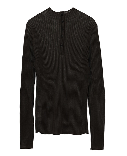 シアープレーティングニット 詳細画像 ブラウン 2