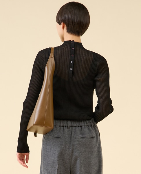 シアープレーティングニット 詳細画像 ブラック 3