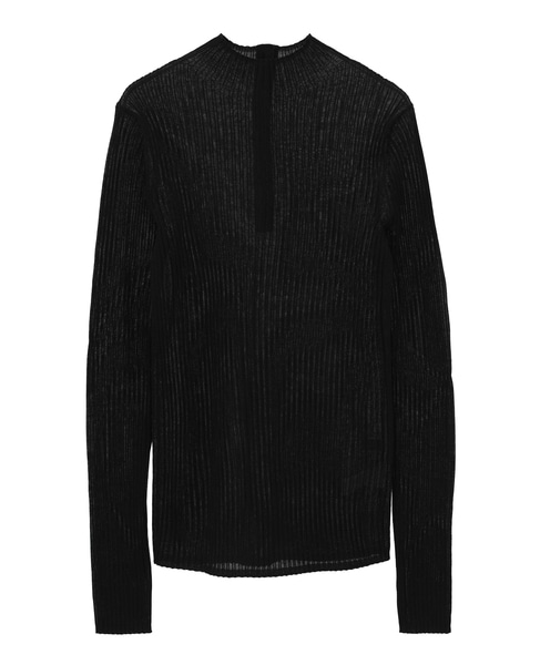 シアープレーティングニット 詳細画像 ブラック 8