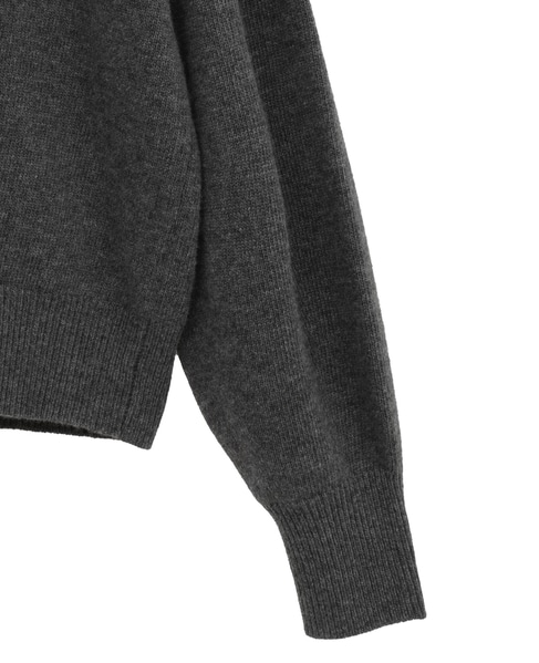【l’heritage martinique/レリタージュ マルティニーク】クルーネックプルオーバー 詳細画像 グレー 4
