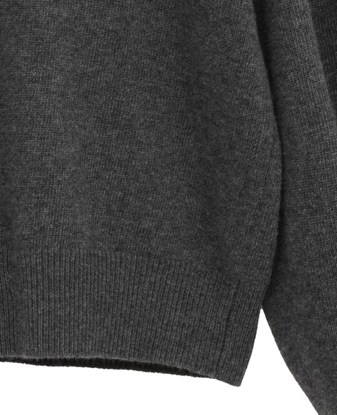 【l’heritage martinique/レリタージュ マルティニーク】クルーネックプルオーバー 詳細画像 グレー 6