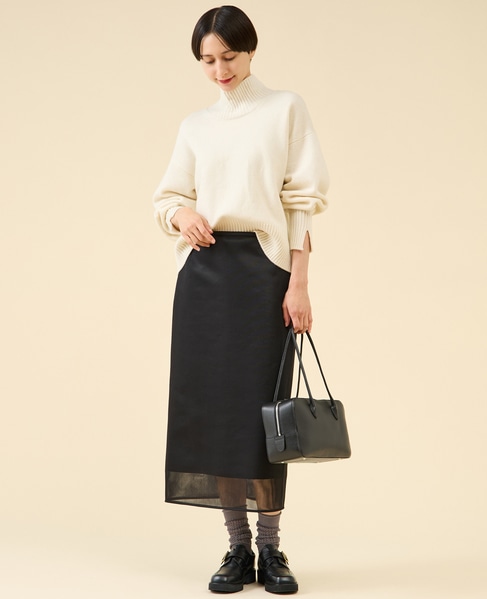 《定番》カシミヤミックスウールタートル 詳細画像 オフ 7