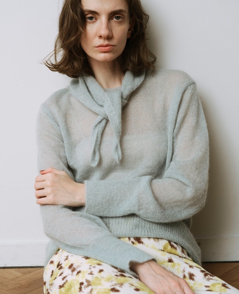 ライトモヘヤプルオーバー