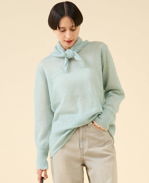 ライトモヘヤプルオーバー 詳細画像 ミント 2