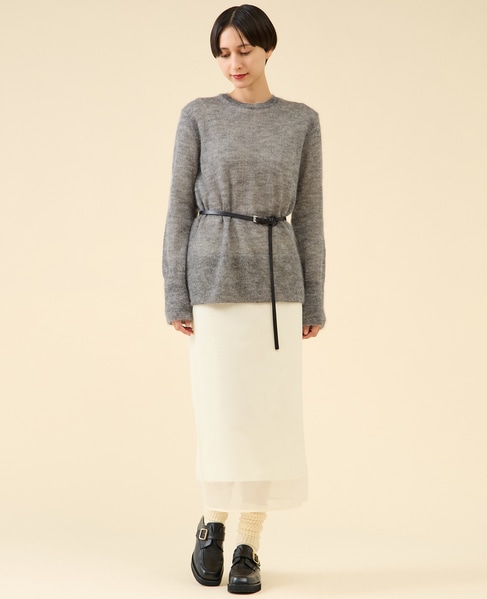 ライトモヘヤプルオーバー 詳細画像 グレー 11