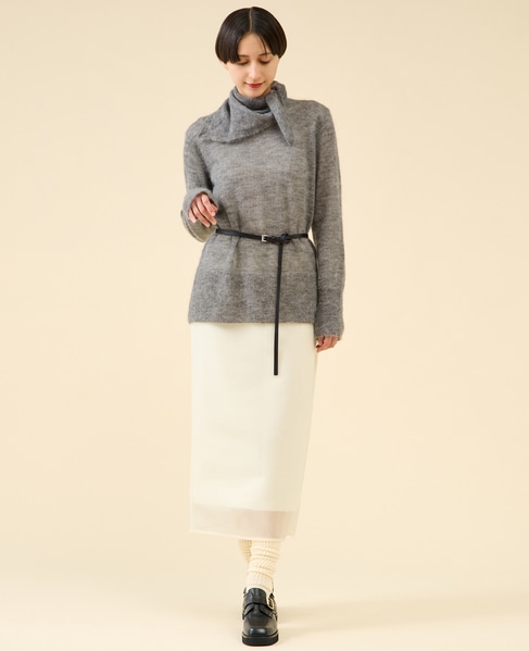 ライトモヘヤプルオーバー 詳細画像 グレー 13