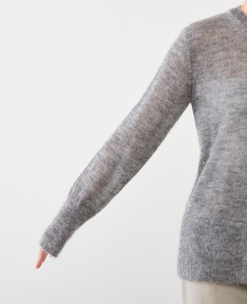 ライトモヘヤプルオーバー 詳細画像 グレー 18