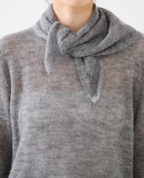 ライトモヘヤプルオーバー 詳細画像 グレー 19