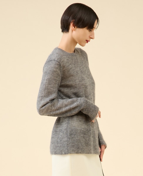 ライトモヘヤプルオーバー 詳細画像 グレー 3