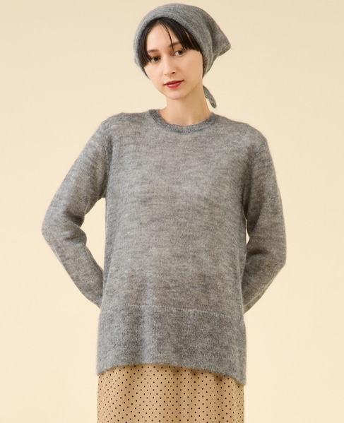 ライトモヘヤプルオーバー 詳細画像 グレー 6