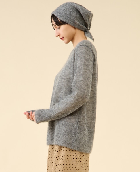 ライトモヘヤプルオーバー 詳細画像 グレー 7