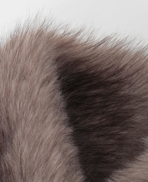 フェイクファーストール 詳細画像 モカ 9