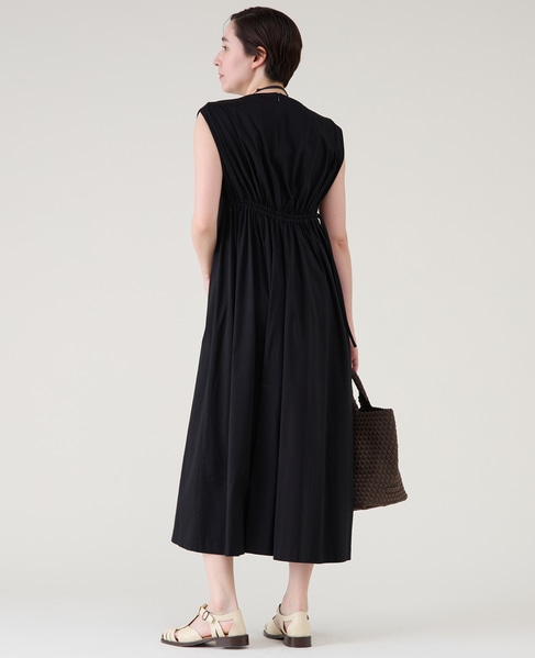 スムースドレープワンピース 詳細画像 ブラック 3