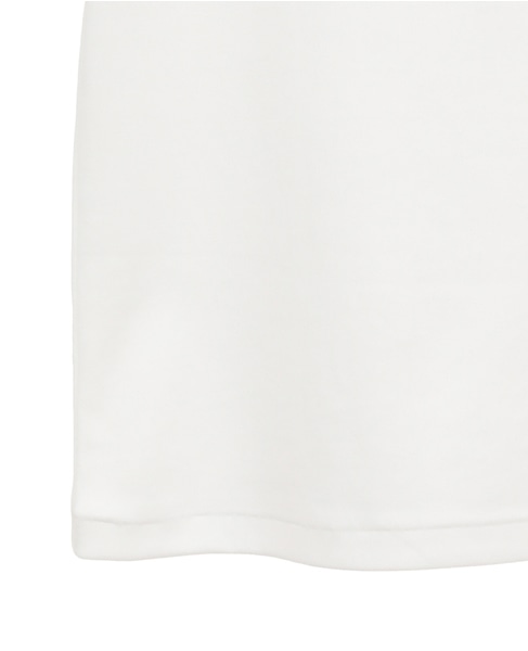 《定番》コットンフライスTシャツ 詳細画像 ホワイト 11