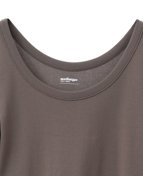 《定番》コットンフライスTシャツ 詳細画像 カーキ 3