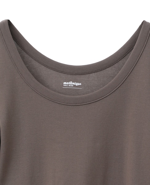 《定番》コットンフライスTシャツ 詳細画像 カーキ 9