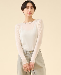 チュールネットプルオーバー